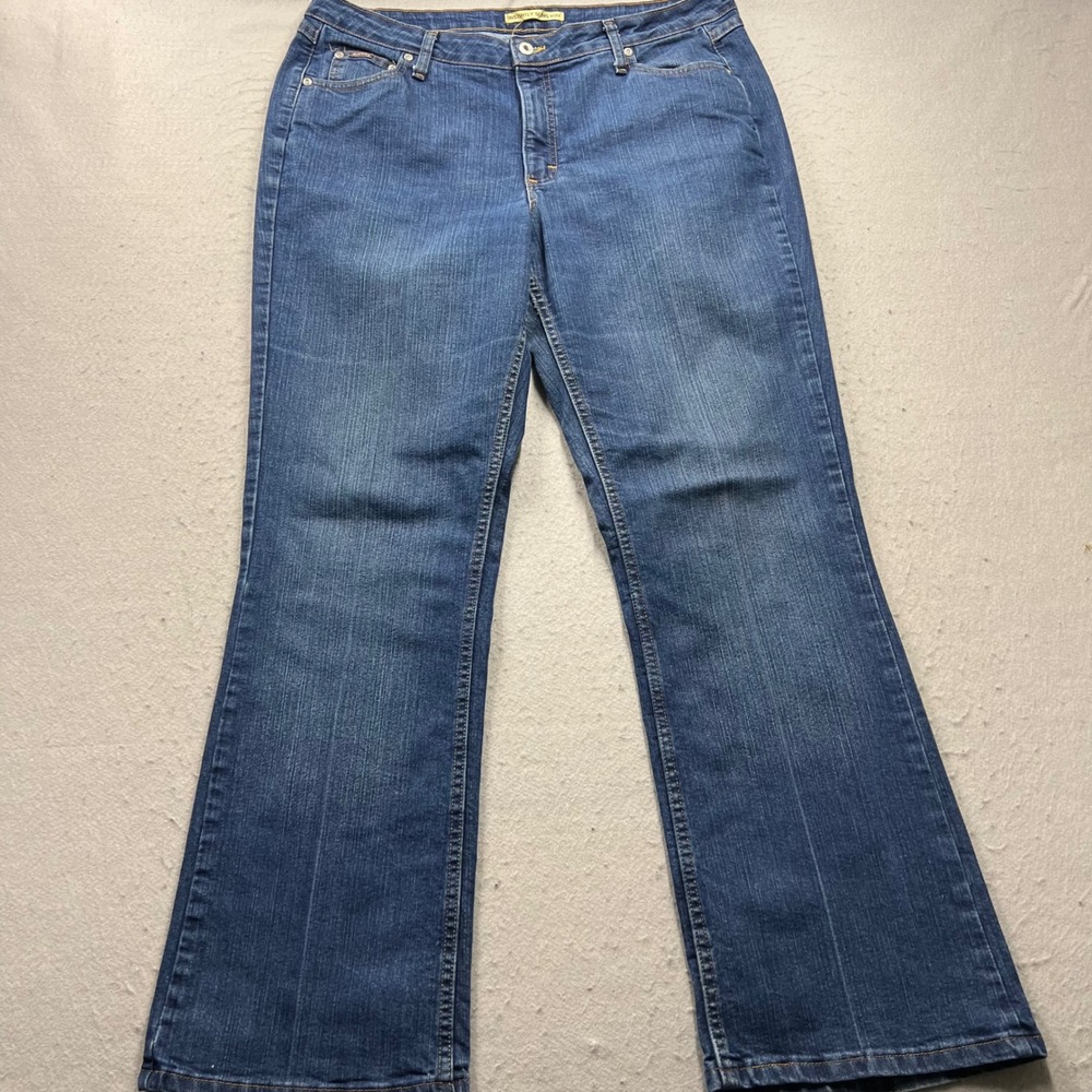 Riders by Lee Instantly Slims You Bootcut Jeans Blue Womens 18/32 M IZS-G953-023